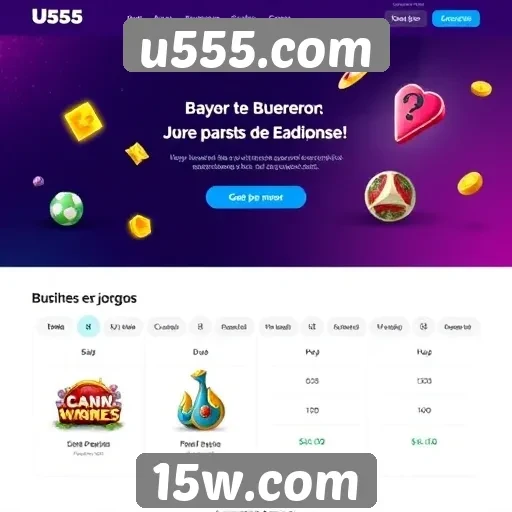 Comparativo entre u555.com e outros sites de jogos
